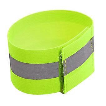 High Visibility Armbands, Running Safety Gear Reflective Wristbands Bike Ankle Bands Reflector Armband Hi Vis Arm Straps High Vis Security Arm Band Re