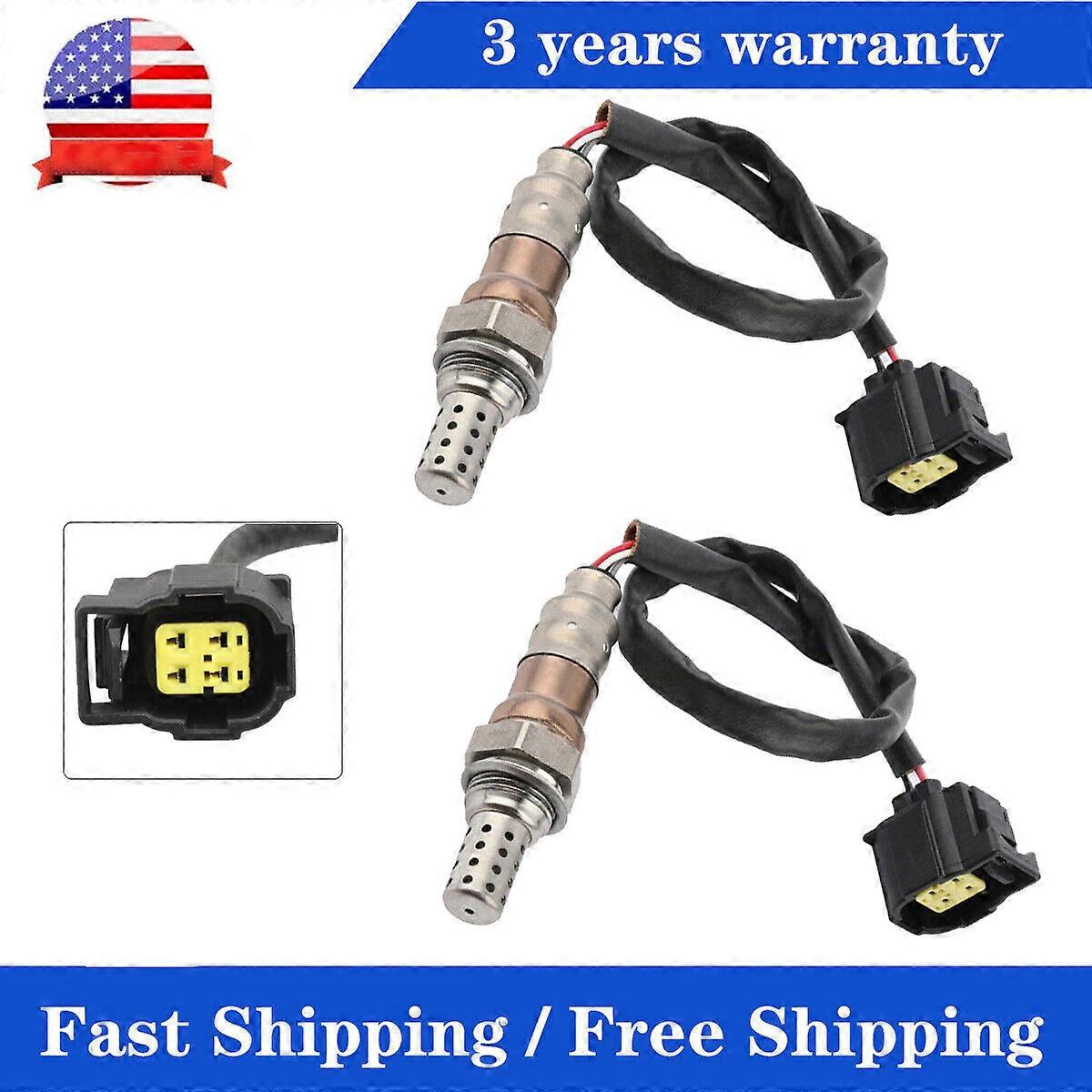 2PCS Up+Down Oxygen Sensor For 2007-2010 Jeep Compass Patriot & Chrysler Sebring
