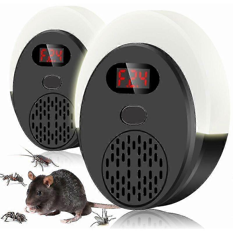Leistungsstarker Ultraschall-Nagetier-Insektenschutz, 8w variable Frequenz mit gruseligen Lichtern Schädlingsbekämpfer