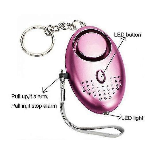 Security Alarm Keyring Personal Panic   Security Alarm 130db