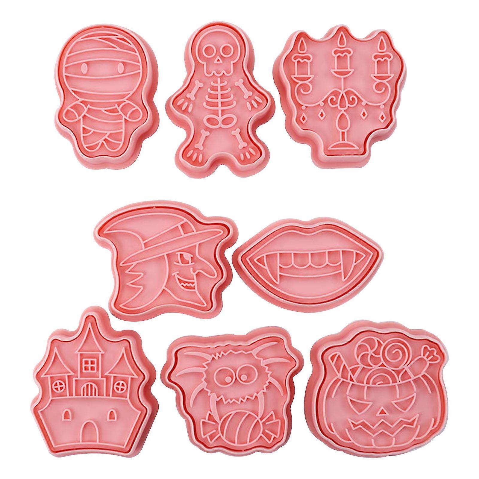  Plastic Cookie Cutter Biscuit Molds Kitchen Tools Baking Gifts for Baking Lovers