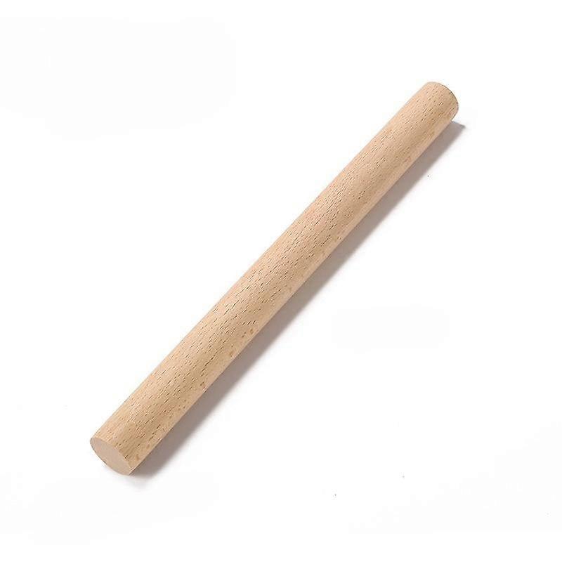 Solid Wood Beech Rolling Pin Pottery Mud Tool Wooden Rolling Pin Biscuit Mold Mud Rolling Stick Mud Rolling Stick Printing Stick
