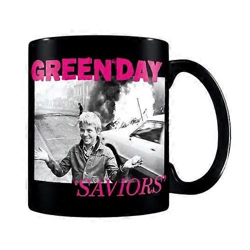 Green Day Saviors Logo Mug