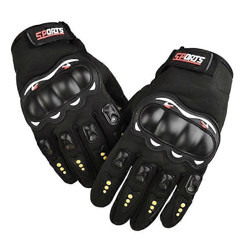Motorcycle Riding Full Finger Gloves Average