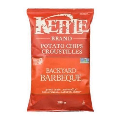 Kettle Brand Backyard Barbeque Kettle 熟薯片,198 克(12 箱)
