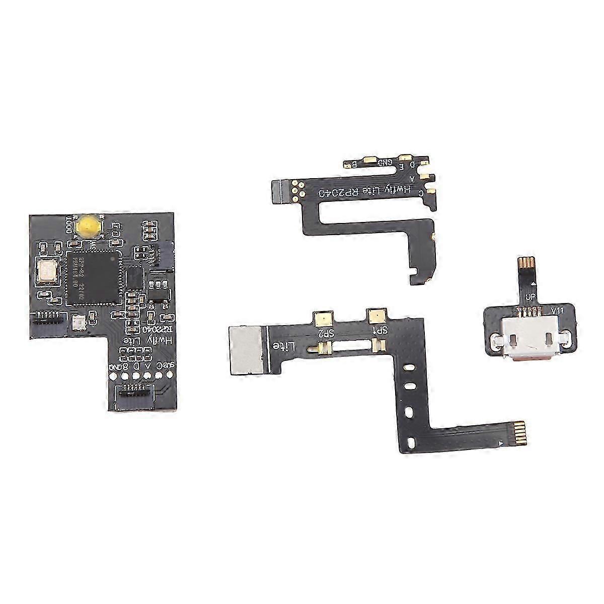 1set Rp2040 Game Console Cable Chip Replacement Parts Cpu Cable Game Console Cable Power Cord For