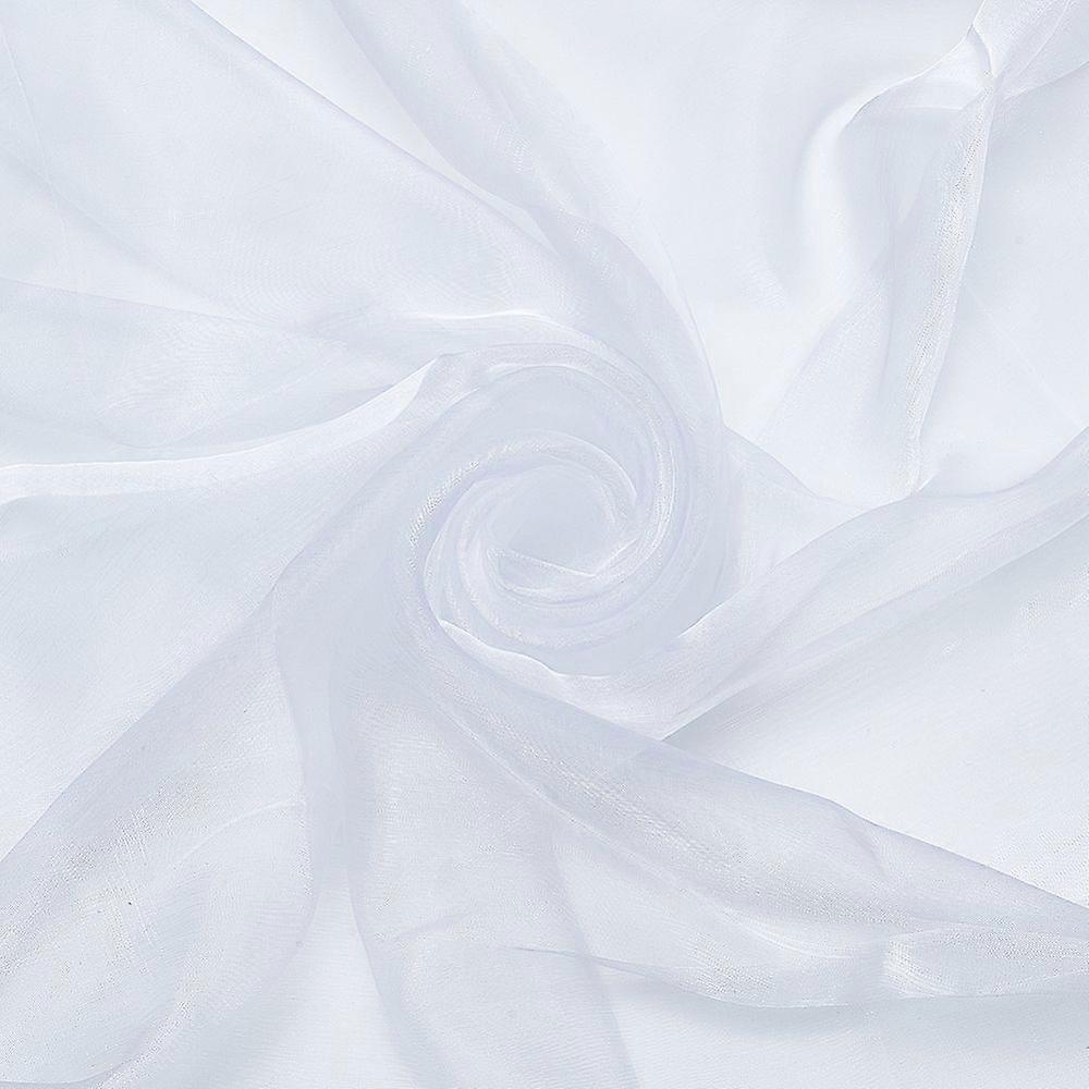 Polyester Mesh Fabric for DIY Crafts Garment Accessories White 1500mm