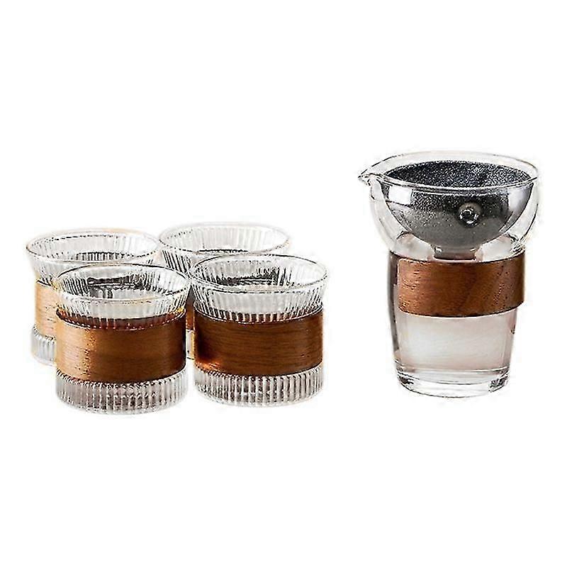 Semi-automatic Tea Maker With Non-porous Filtering System, Suitable For Kungfu Tea, Family, Office And Travel