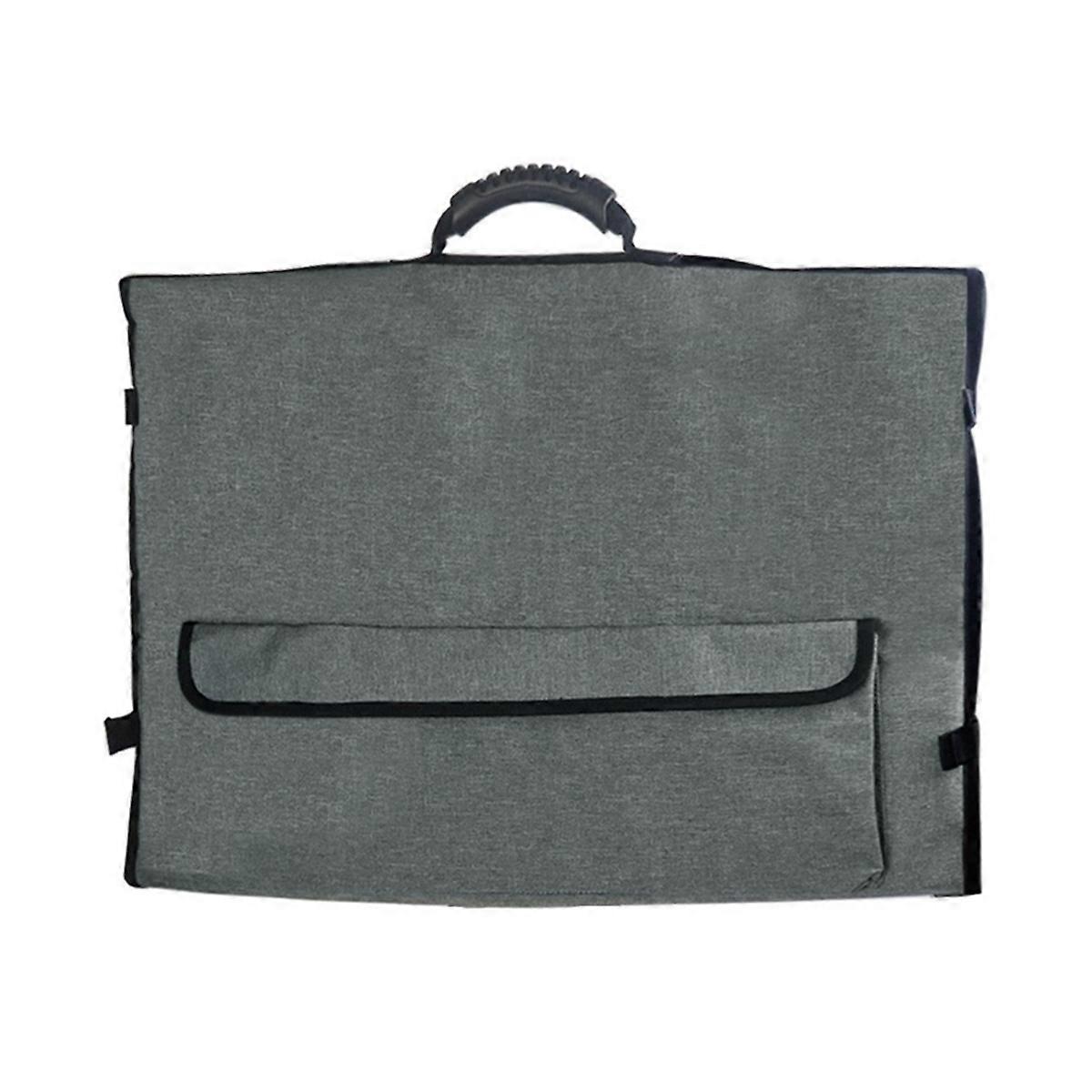 Travel Carrying Bag for 27inch Desktop Computer, Protective Storage Case Monitor Dust Cover with Handle Gray