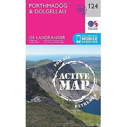 Porthmadog & Dolgellau (OS Landranger Map)