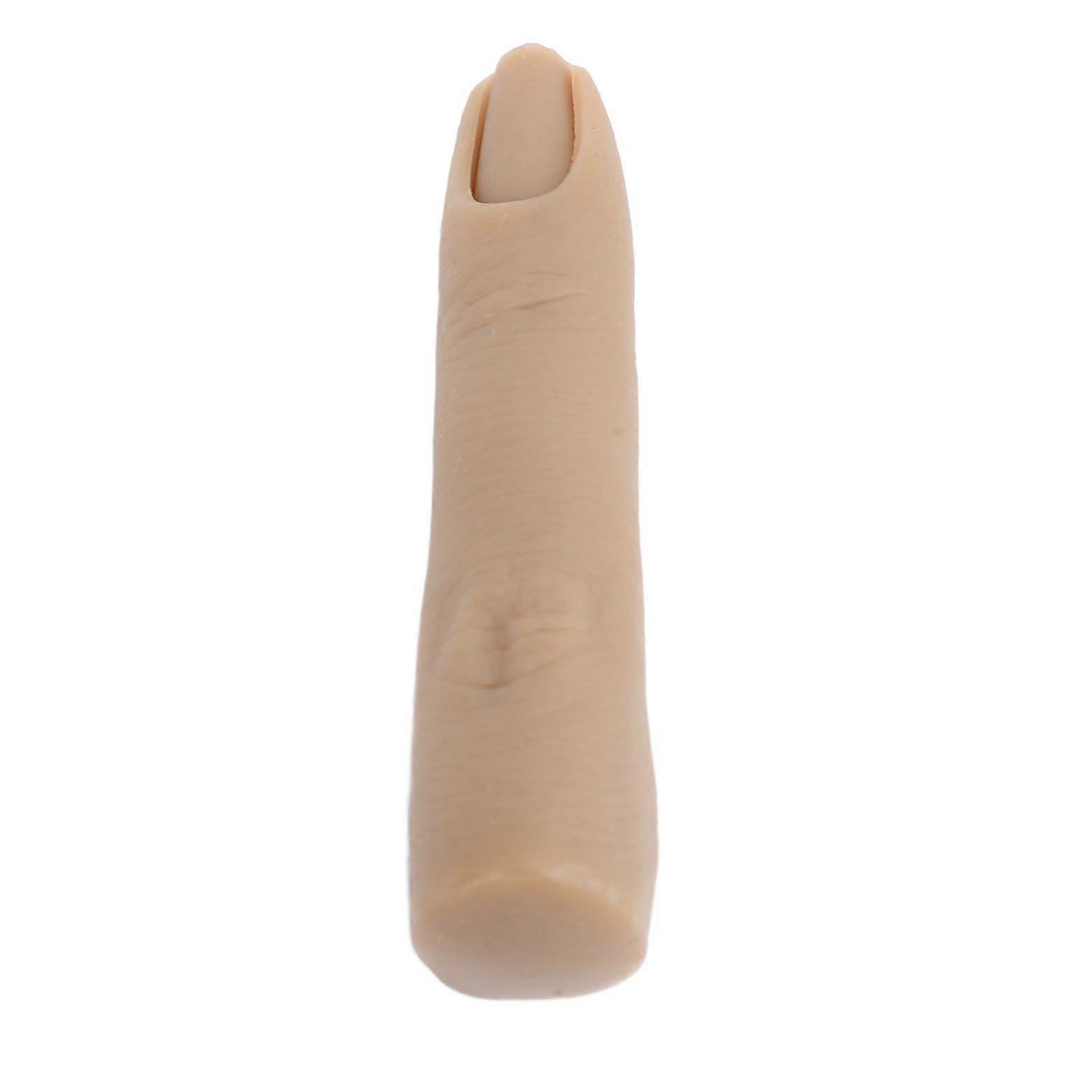 Silicone Practice Finger for Nail Training - Soft Nail Model