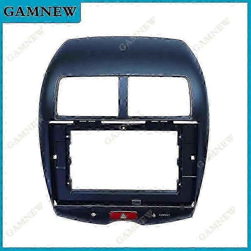 Car Radio Fascia For MITSUBISHI ASX 2013-2017 10.1 Inch Frame Android 2Din MP5 Player Stereo Panel