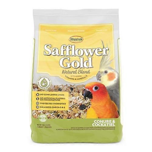 Higgins Safflower Gold Natural Conure/Cockatiel, 3 Lbs