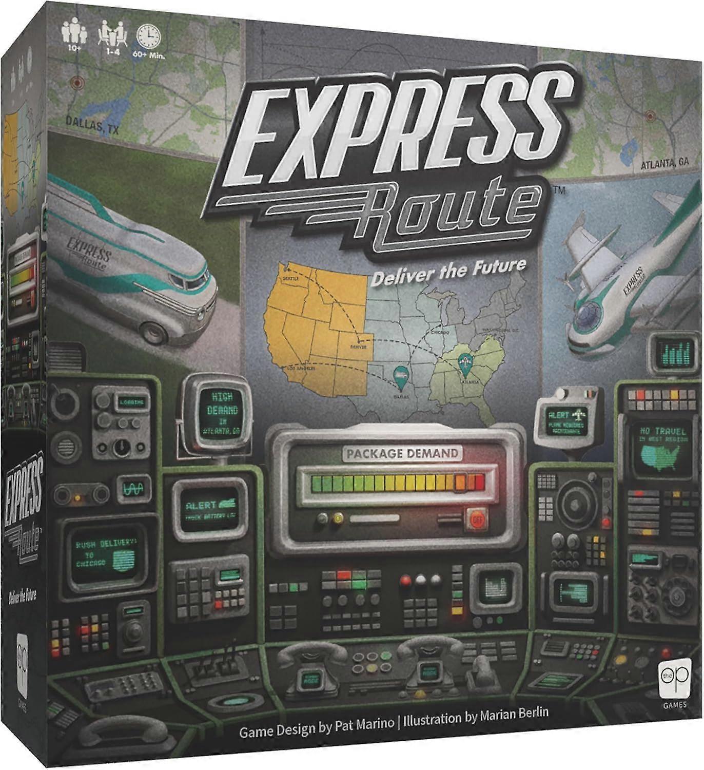 Express Route - Deliver the Future! Board Game