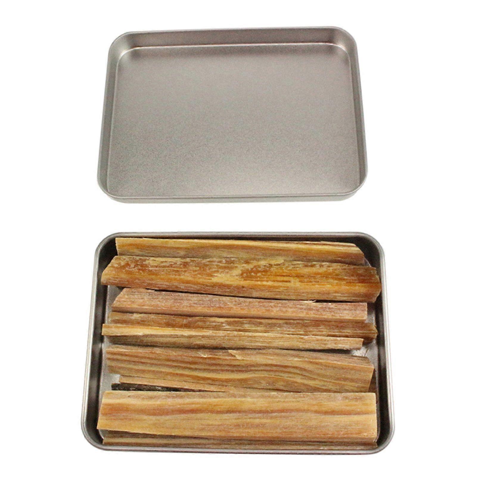 Fatwood Fire Starters Survival Fatwood Rods Sticks Emergency Kit with Storage Case for Camping Hiking Backpacking