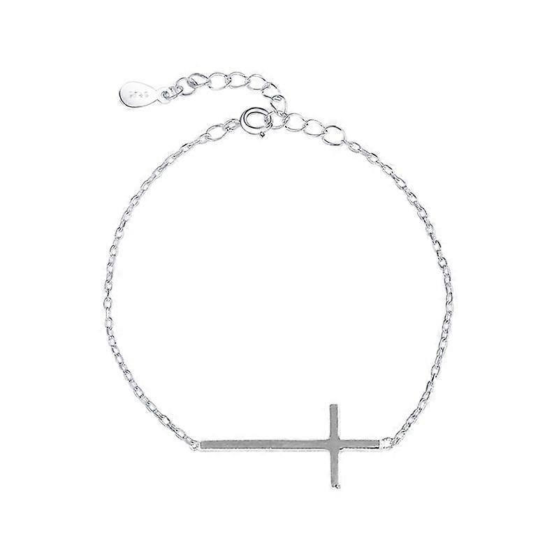 Cross Bracelet For Women Silver Adjustable Bracelets