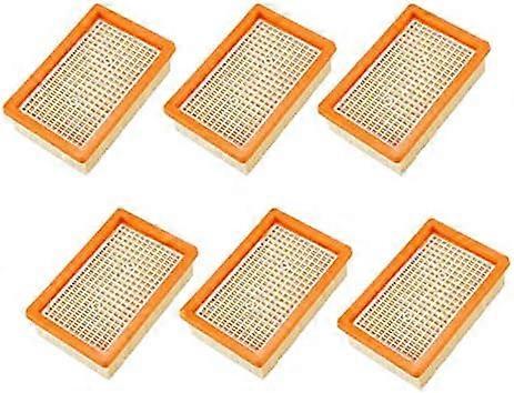 Maximum Filter Efficiency Vacuum Cleaner Filter Replacement, Longer Life Easy Clean Flat-Pleated Filter Compatible with KARCHER MV4 MV5 MV6 WD4 WD5