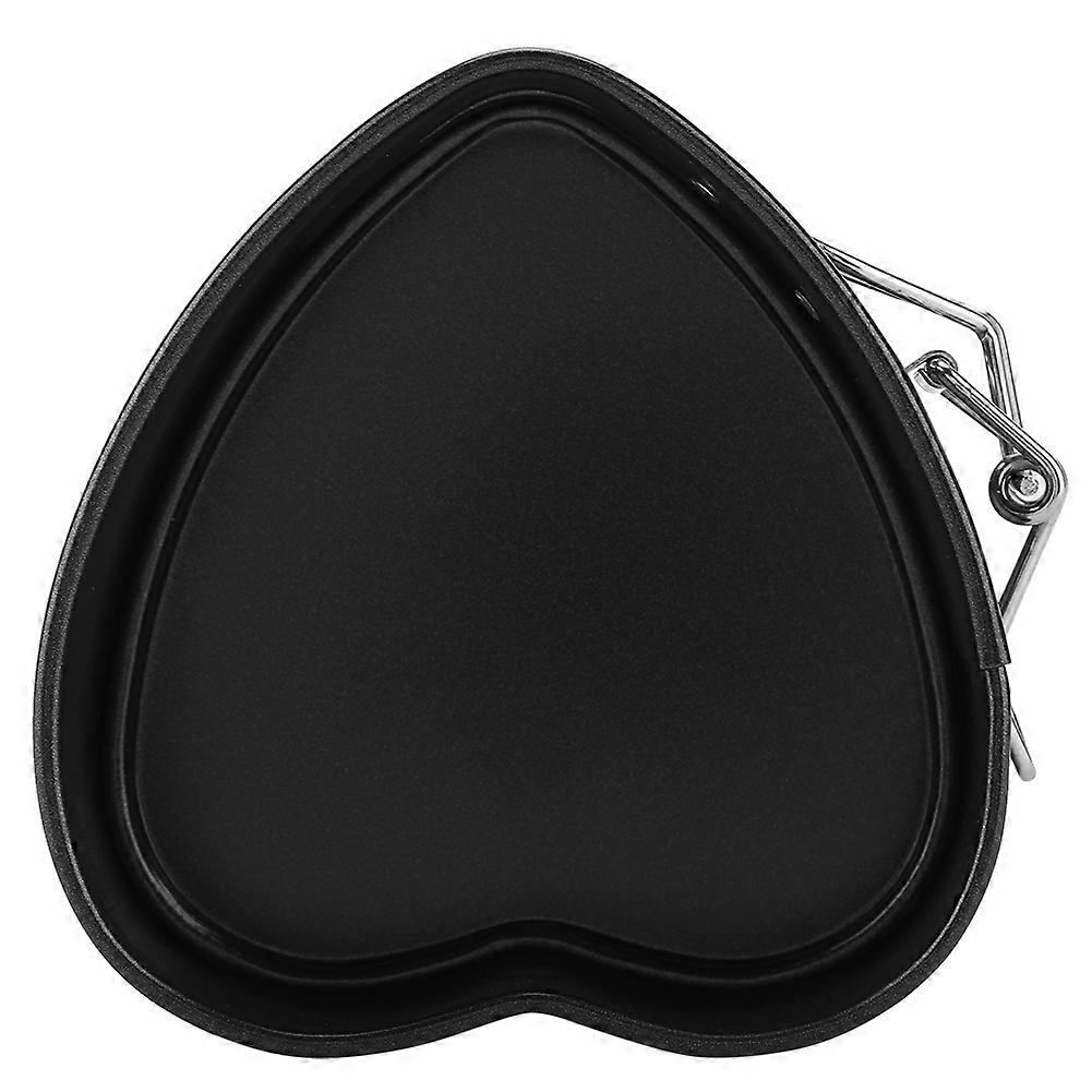 Carbon Steel Cake Mold with Removable Pan Tray Heart Shaped Baking Mould Nonstick Cookware