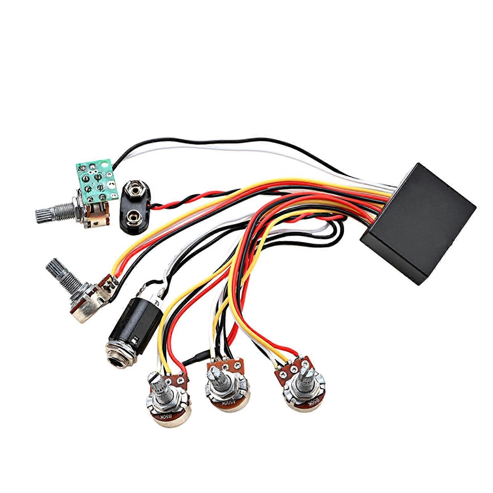 Predwired Bass EQ Band Electronic για ηλεκτρικό μπάσο