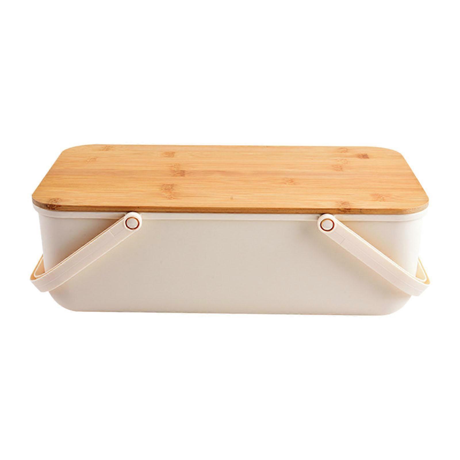 Bread Keeper for Bread, Bun, Bagel, Loaf Bakery Space Saving Cafes Bread Box