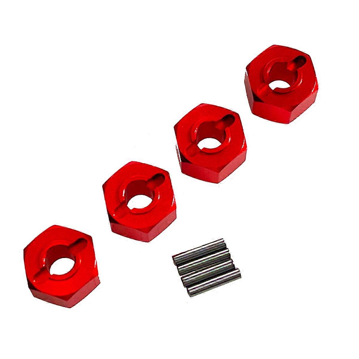 For MJX 1/14 1/16 Remote Control Car 12mm Hex Connector Red