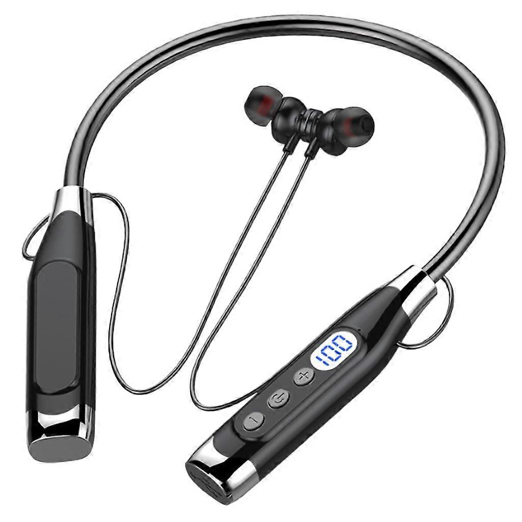 Stereo Wireless Earphone Waterproof Neckband Headphone for Intense Workouts