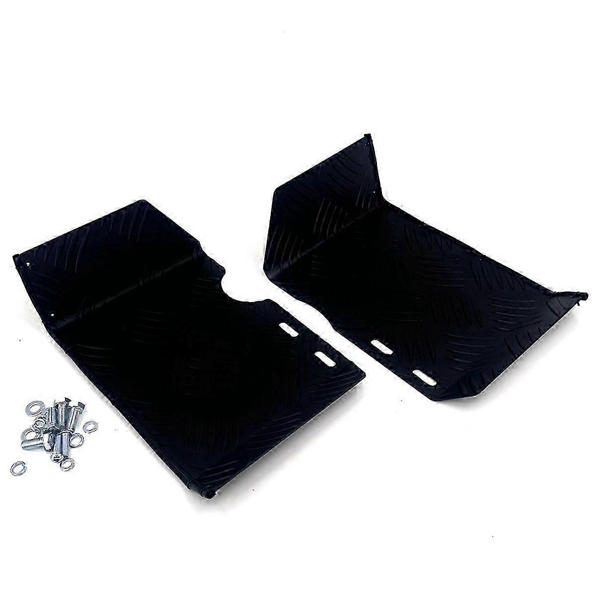 Motorcycle Accessories Foot Boards Braces Ankle Pads the Side Bars Baseboard for LT50 50 -2003 Blac