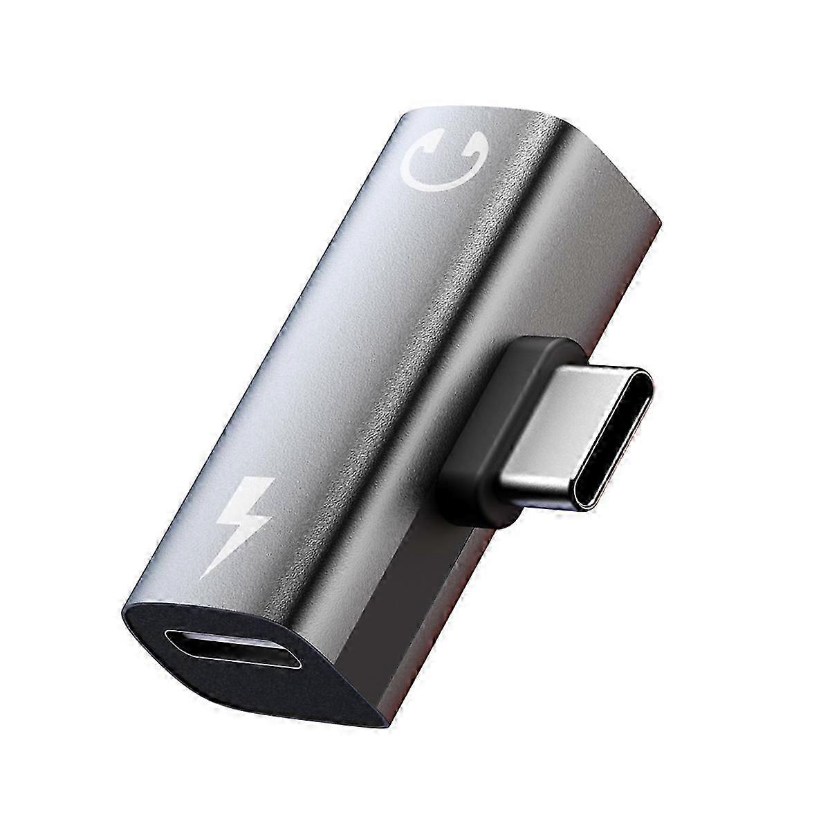 USB Type C to 3.5mm Jack AUX Audio Headphone Adapter Audio Converter Digital Decoder Fast Charger P