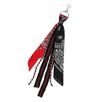 Biker Bandana Jean Rock Punk Nyckelring Byxor Bälteskedjor för metallplånböcker kedja