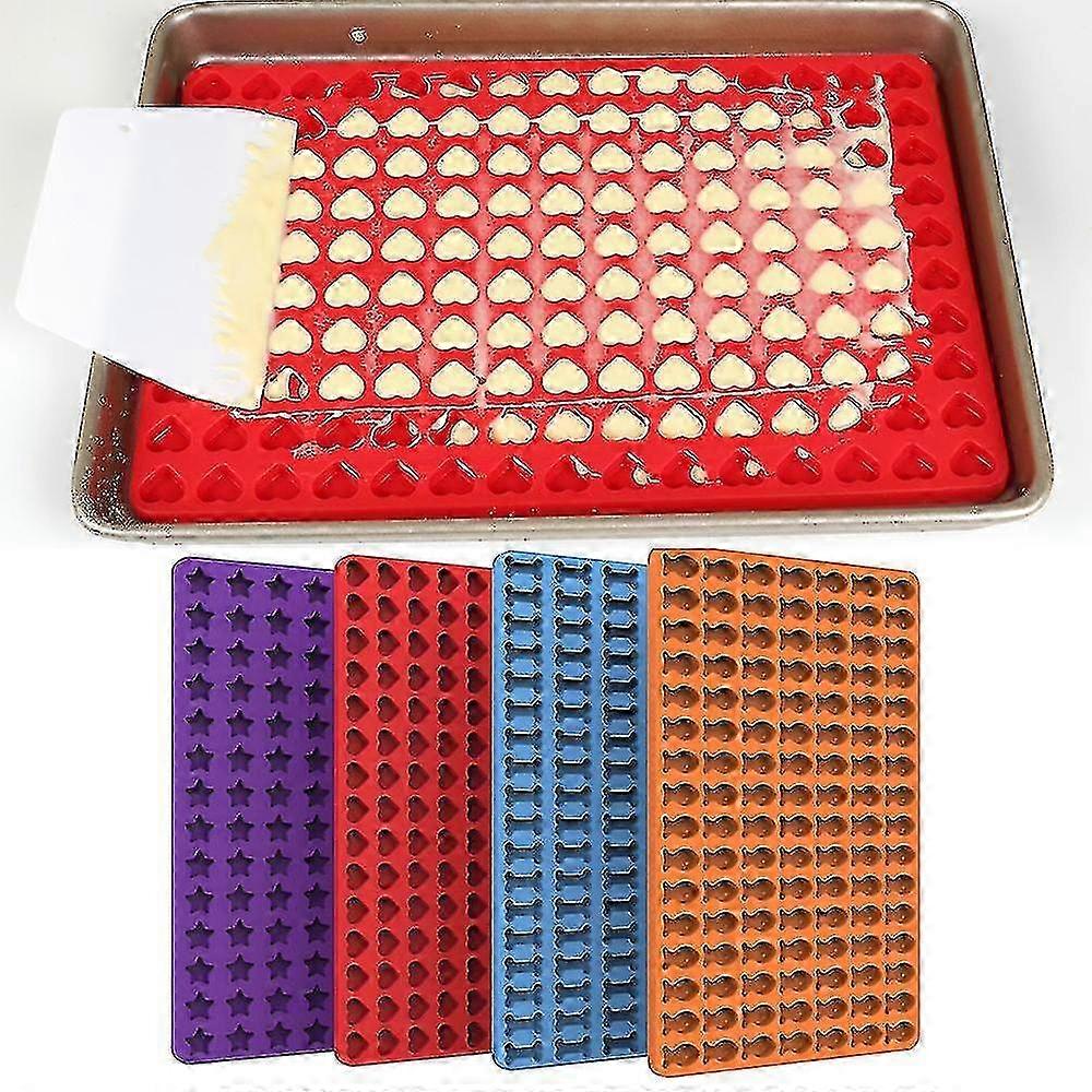 Mini Molde de Silicone para Doces para Chocolate, Biscoito e Congelamento