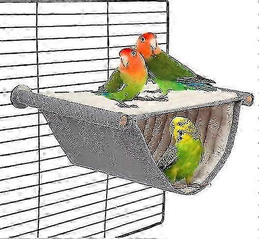 Winter Warm Bird Nest Bed Hanging Hammock Cozy Cabin Parrot House Tent Birdcage