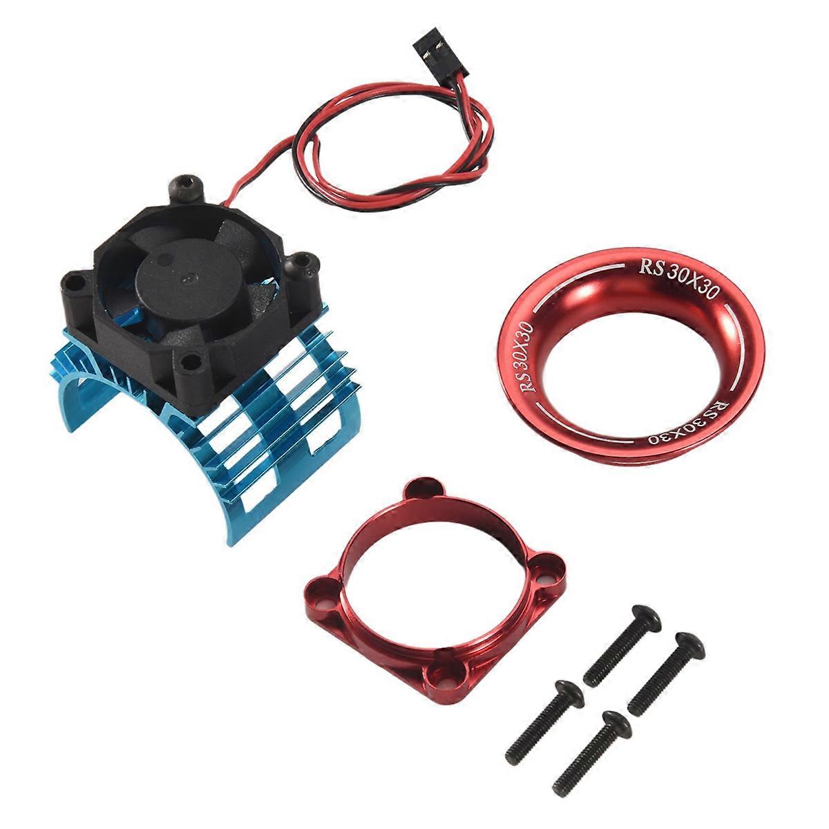Motor Heatsink Cover+Cooling Fan for A959-B 144001 124019