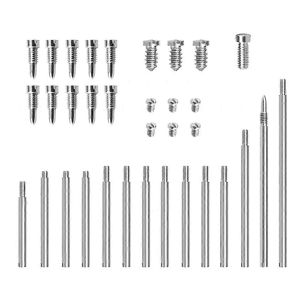 34pcs Clarinet Repairing Maintanance Tools Instrument Repair Parts Screws Tools
