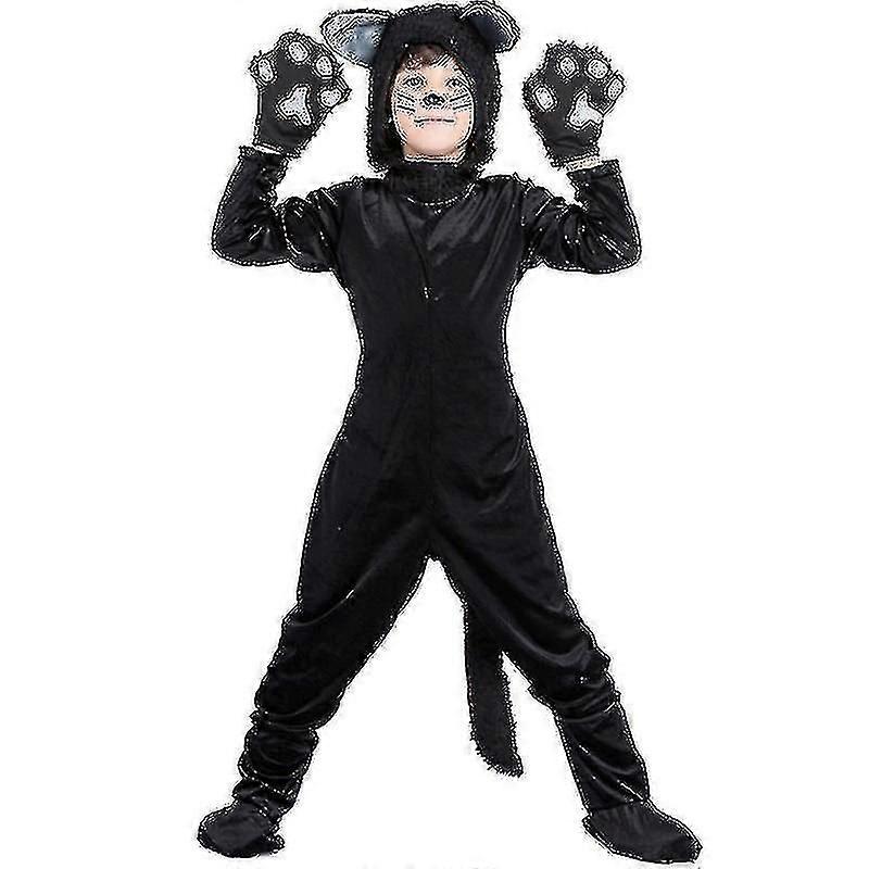 子供用コスプレセット動物黒猫コスチューム