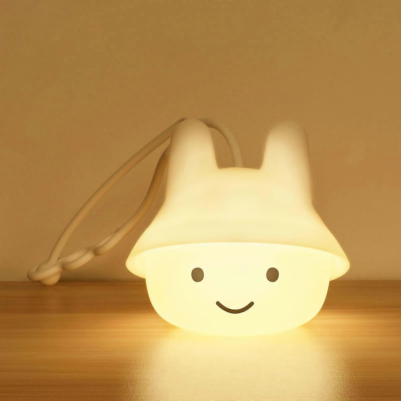 Silicone Night Light with 9 Light Changes and Timer Function LED Night Light [Energy Class F]