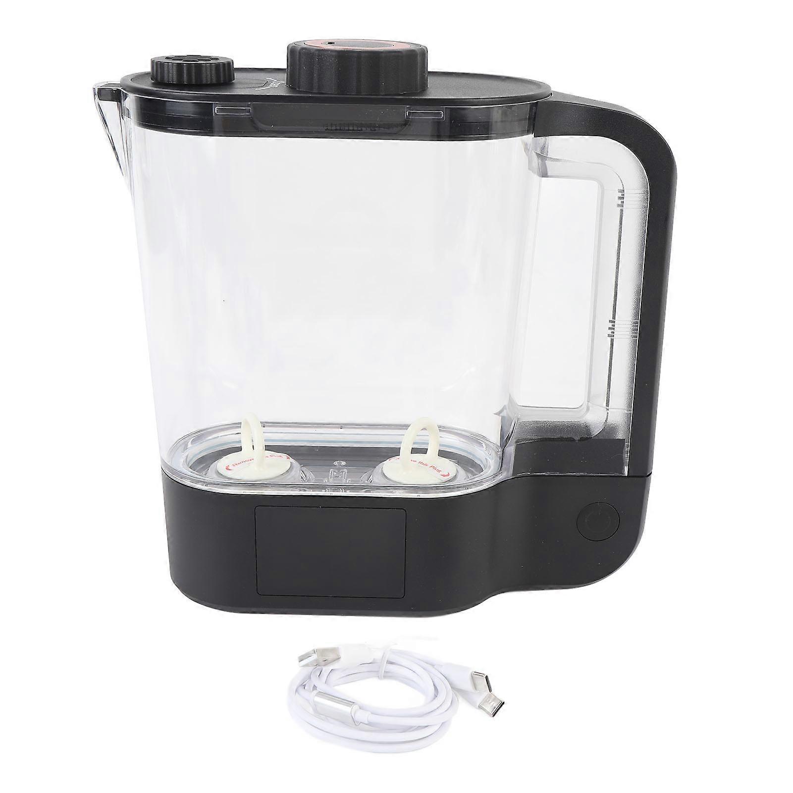 2L Pitcher Low Frequency Automatic Backwash 10 20 Min Mode 5V Portable Hydrogen Water Generator