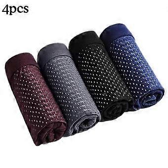 4x Bamboe Boxer Short Heren Microvezel Boxershorts Ondergoed Compressie Stretch