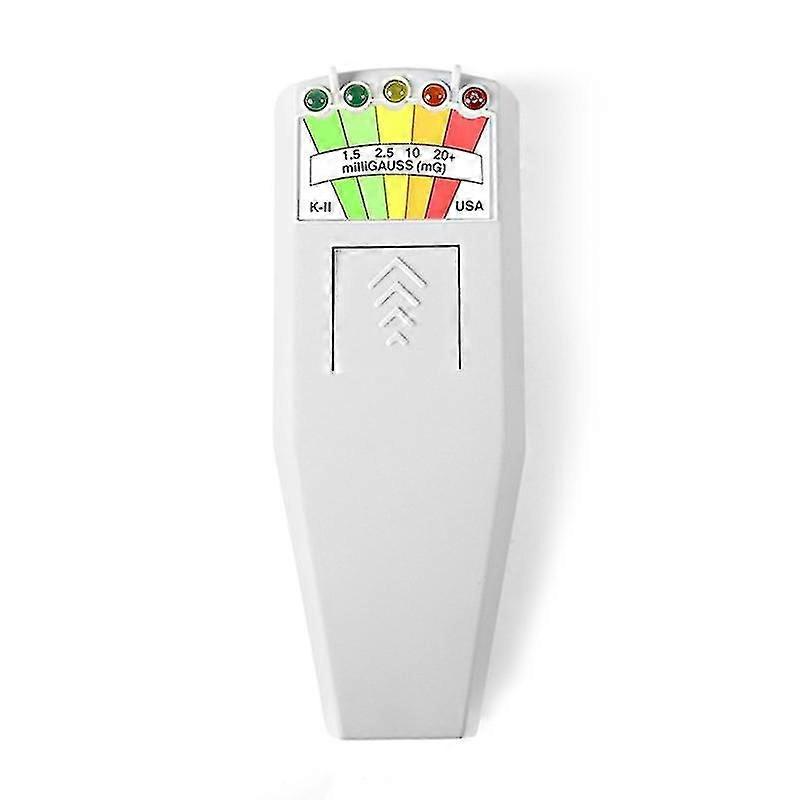 K2 Electromagnetic Field Emf Gauss Meter Radiation Detector Portable Emf Magnetic Field Monitor 5 Led Gauss Meter