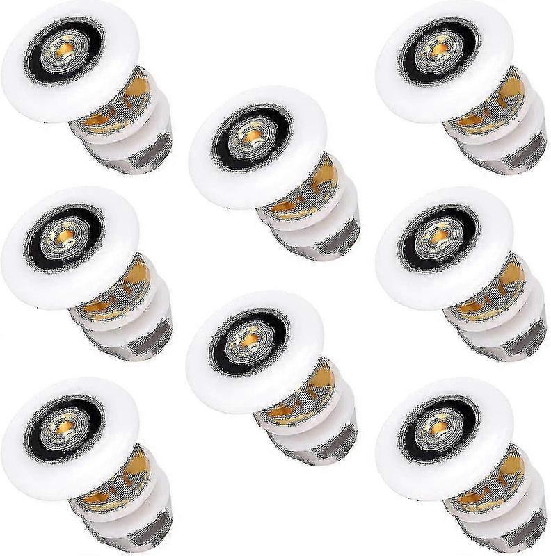 Skydedøre Hjul Udskiftning Til Brusekabine Brusekabine Brusebad Bruseskærm Top Bunddele Fastgørelse (8stk)--