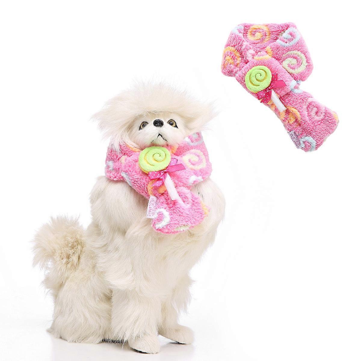 Κολιέ κασκόλ κατοικίδιων ζώων διακοπών, εορταστικό αξεσουάρ για σκύλους / γάτες, χαριτωμένο χειμερινό αξεσουάρ κατοικίδιων ζώων