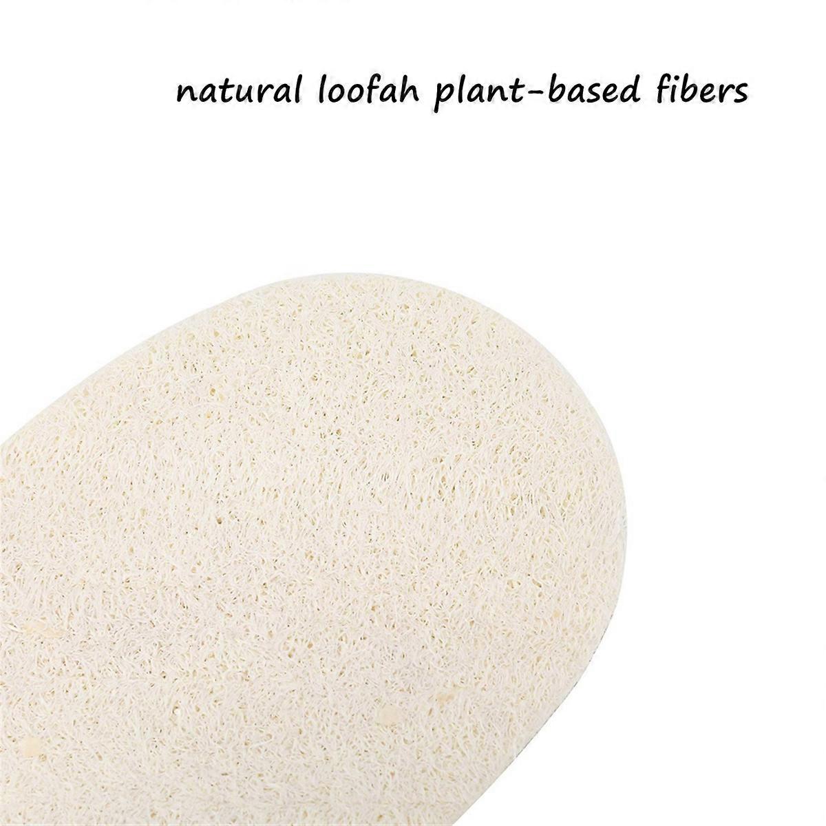 6 PCS Kitchen Loofah Sponge, Eco Friendly Non-Scratch Brush