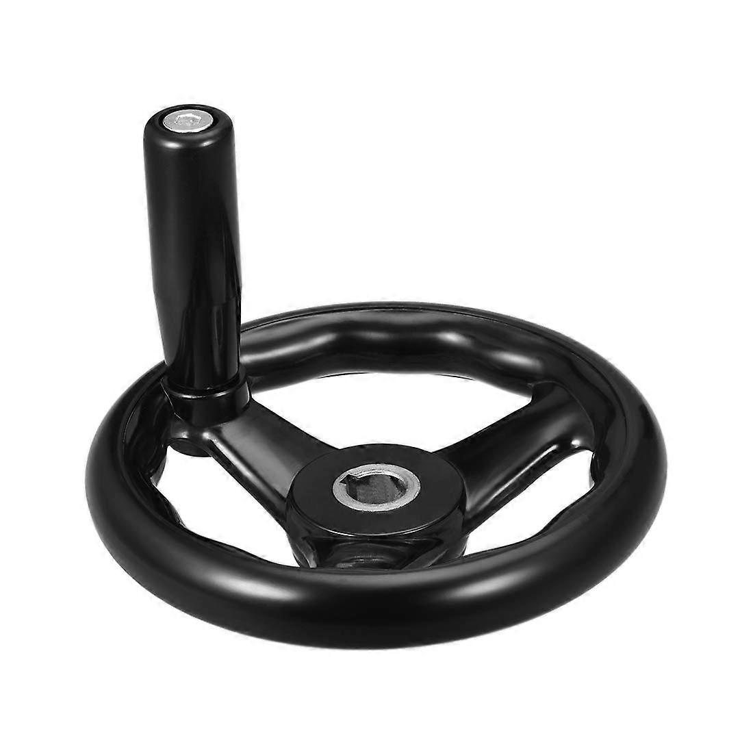 Hand Wheel 200mm Diameter Plastic Round Wheel with 18mm Hole for Milling Machine Compatibility