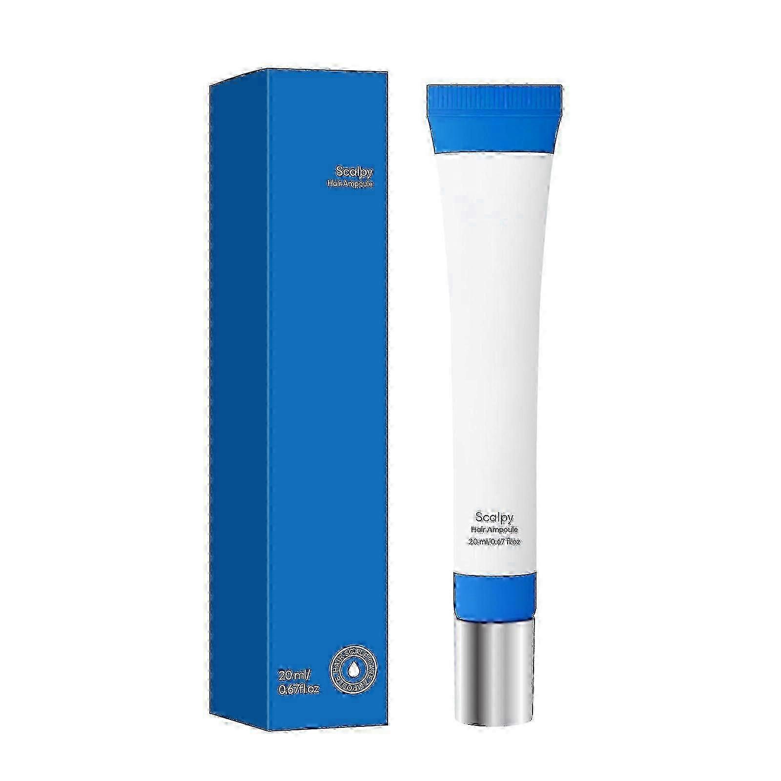Scalpy Hair Growth Serum για Τριχόπτωση &; Αραίωση | Scalp Cooling Hair Ampoule για Άνδρες & Γυναίκες | Απολέπιση, πιτυρίδα & καταπραΰνει τη φαγούρα | Μη λιπαρό, Ligh