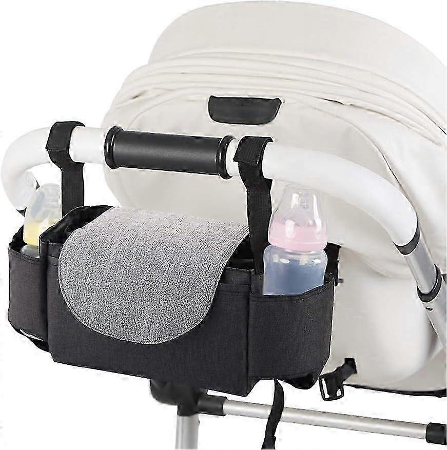 Style Meets Function, Stroller Organizer with Universal Design and Easy Installation for Seamless Mobility