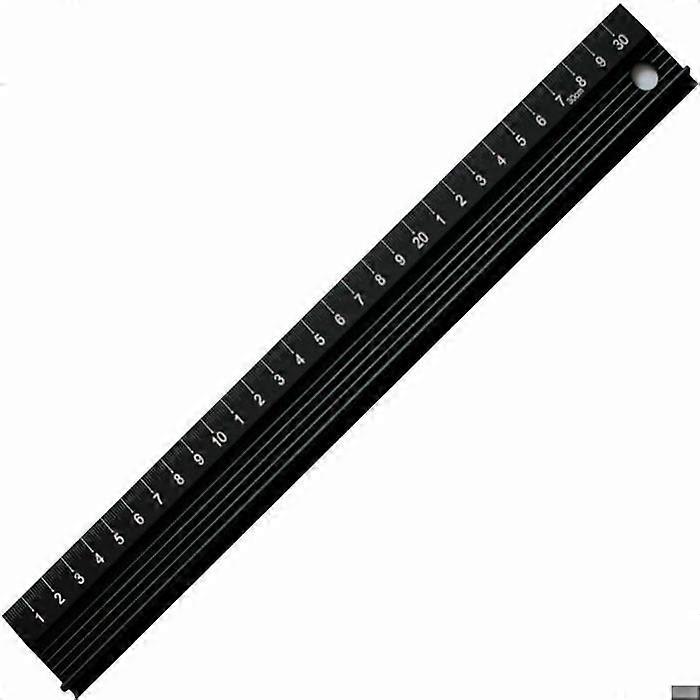 30cm Metal Ruler, Technical Drawing Kit, Geometry Tool, DIY Tool, Architect Ruler for Students
