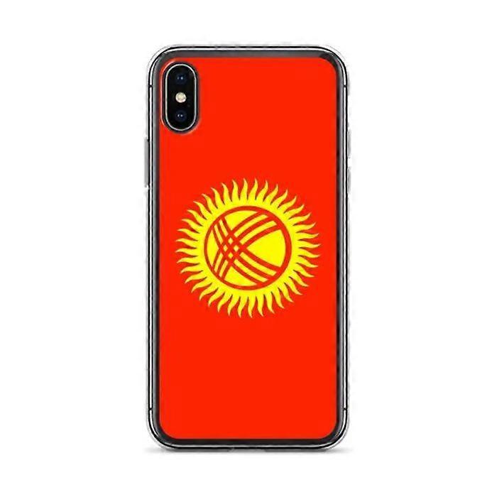 Kyrgyzstan Flag Phone Case - iPhone X