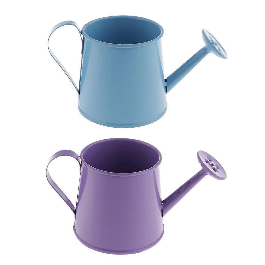 2 piezas de regadera Barril de boca larga Jardinería duradera