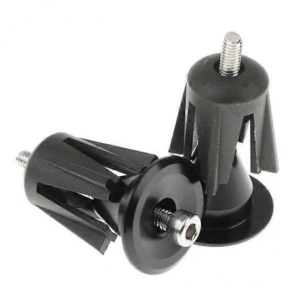 3x 2 X Mountain Bike Handlebar Grips Cap Plug Handle Bar Caps End Plugs