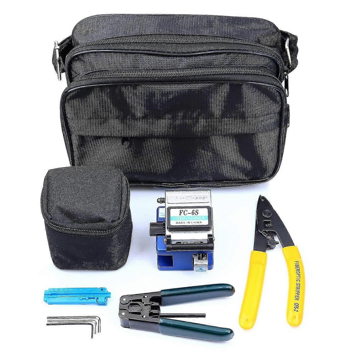 Fiber Optic Stripper Ftth Tool Optical Fiber Cold Splicing Fiber Cleaver Equip