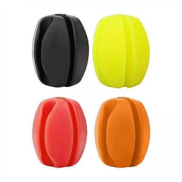 4x 4Pcs Fishing Rod Support Straps with Fixed Balls for Secure